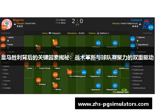 皇马胜利背后的关键因素揭秘：战术革新与球队凝聚力的双重驱动
