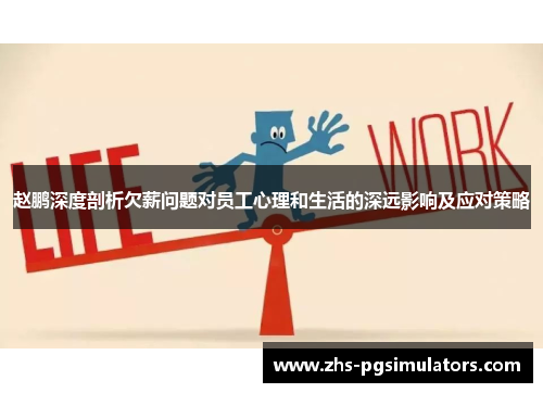 赵鹏深度剖析欠薪问题对员工心理和生活的深远影响及应对策略